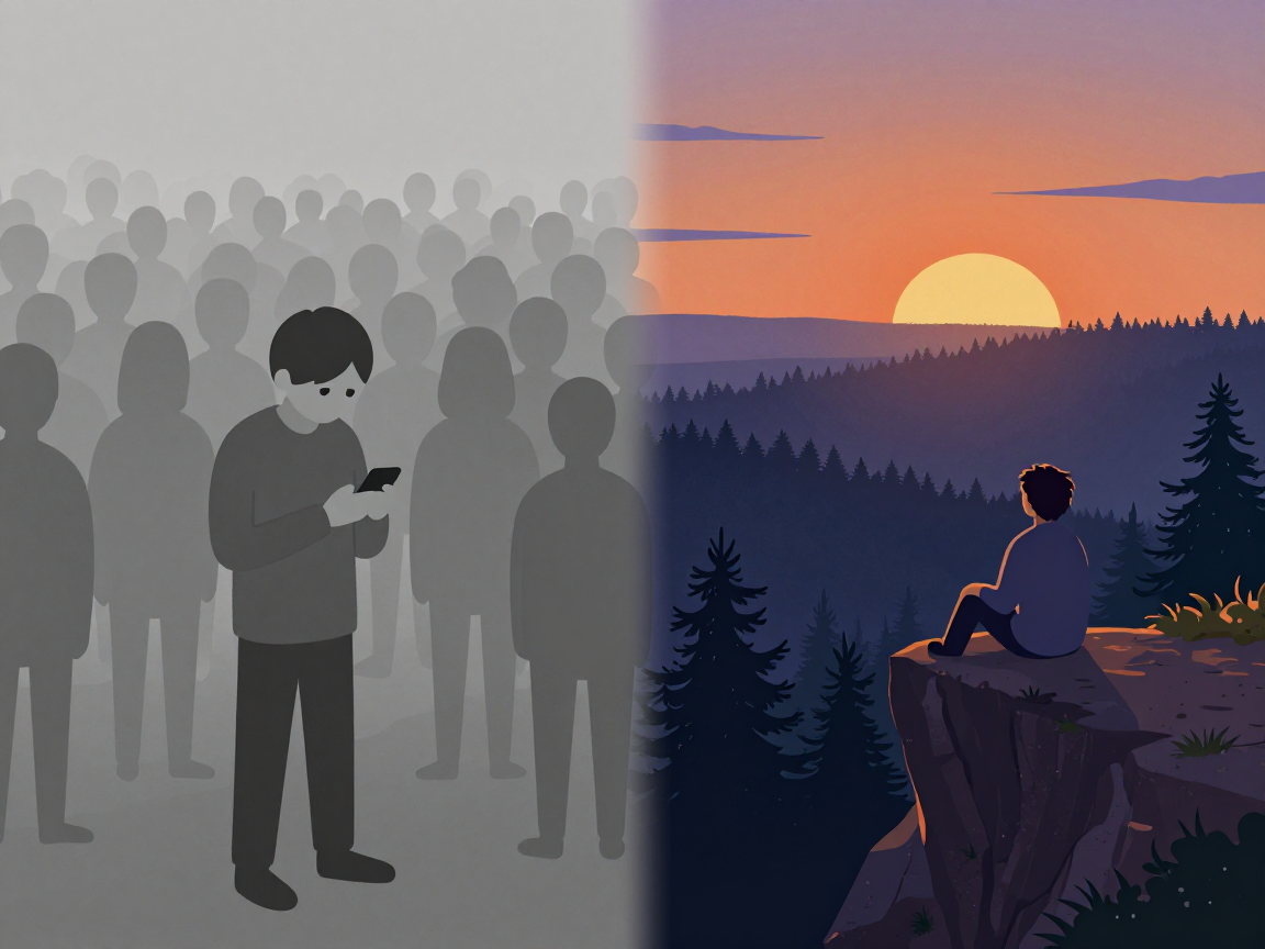The Art of Being Alone: Why Understanding Loneliness vs Solitude is the Ultimate Modern Skill