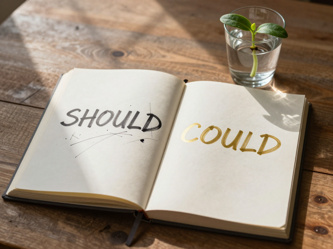 The Invisible Weight of Should Statements: How to Stop Judging Your Life and Start Living It